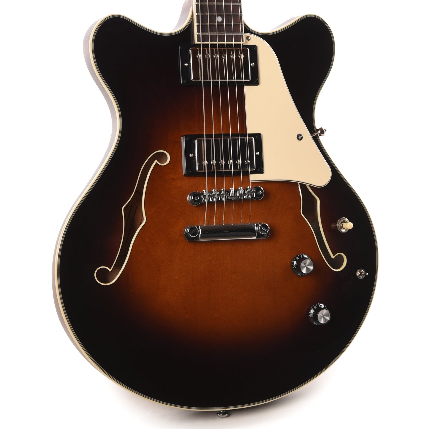 Orangewood Clementine Double Cutaway Chambered Electric Guitar Americano w/ Hardshell Case