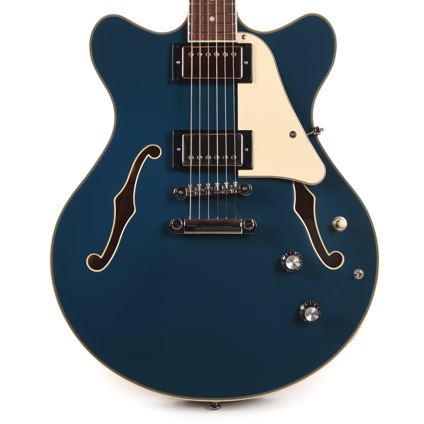 Orangewood Clementine Double Cutaway Chambered Electric Guitar Bluebird