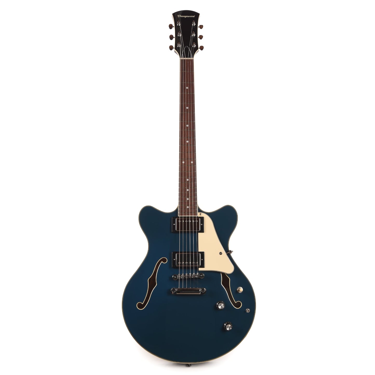Orangewood Clementine Double Cutaway Chambered Electric Guitar Bluebird