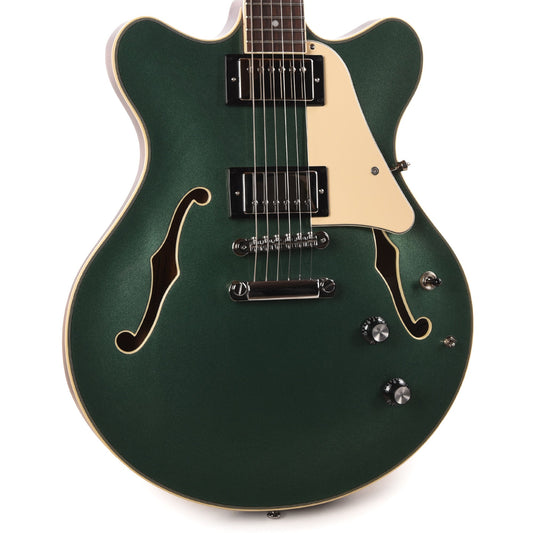 Orangewood Clementine Double Cutaway Chambered Electric Guitar Evergreen