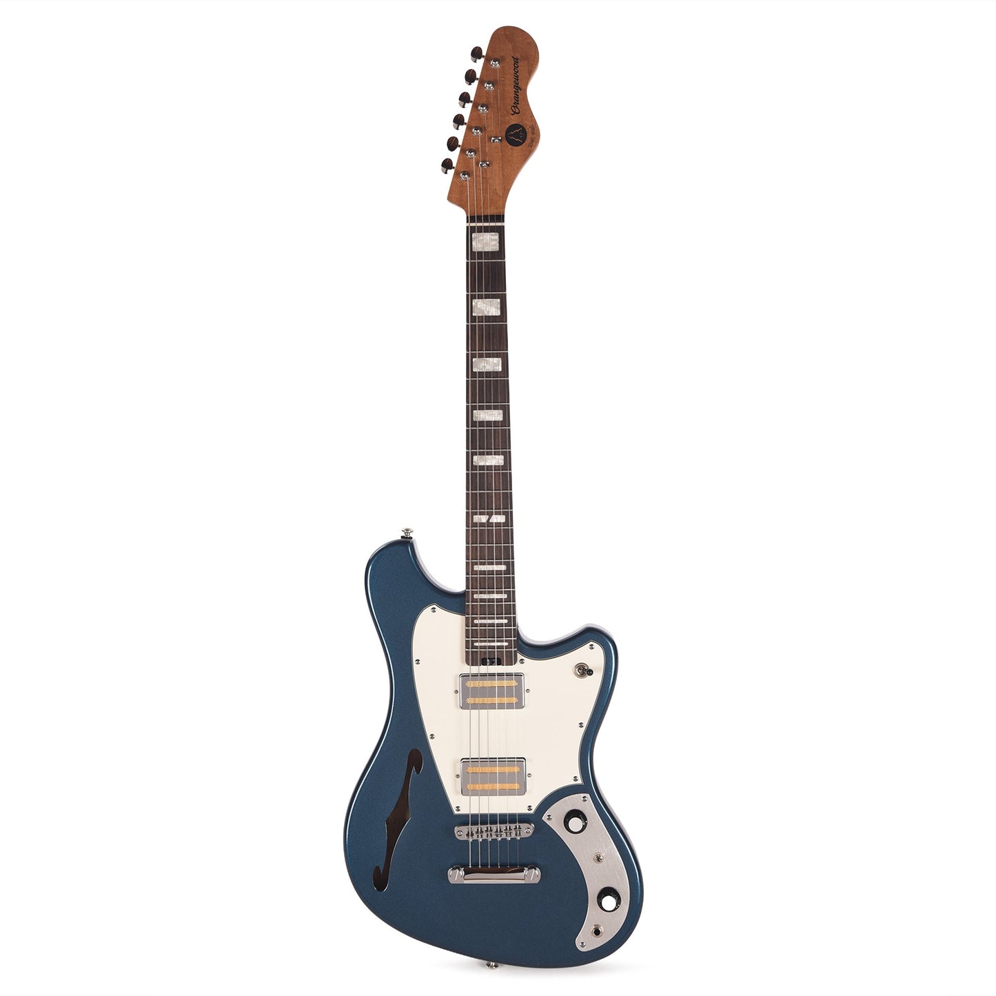 Orangewood Del Sol Standard Chambered Offset Electric Guitar Hermosa Blue