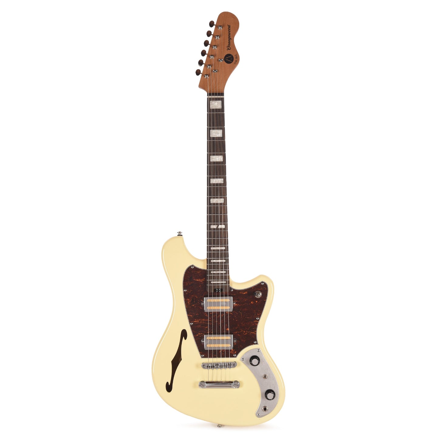 Orangewood Del Sol Standard Chambered Offset Electric Guitar Vanilla Cream
