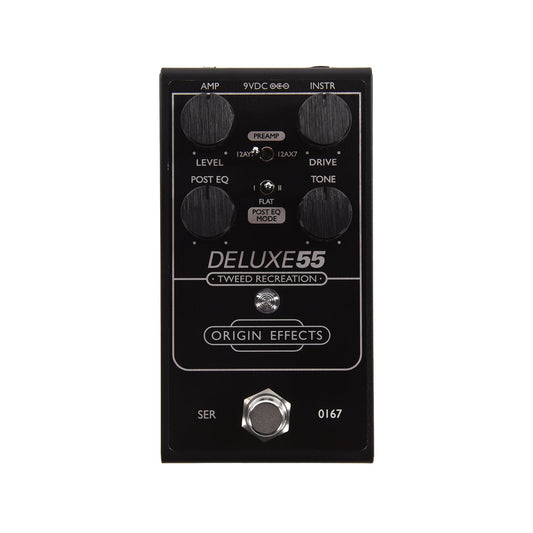 Origin Effects Special Black Edition Deluxe55 Tweed Recreation Overdrive Pedal