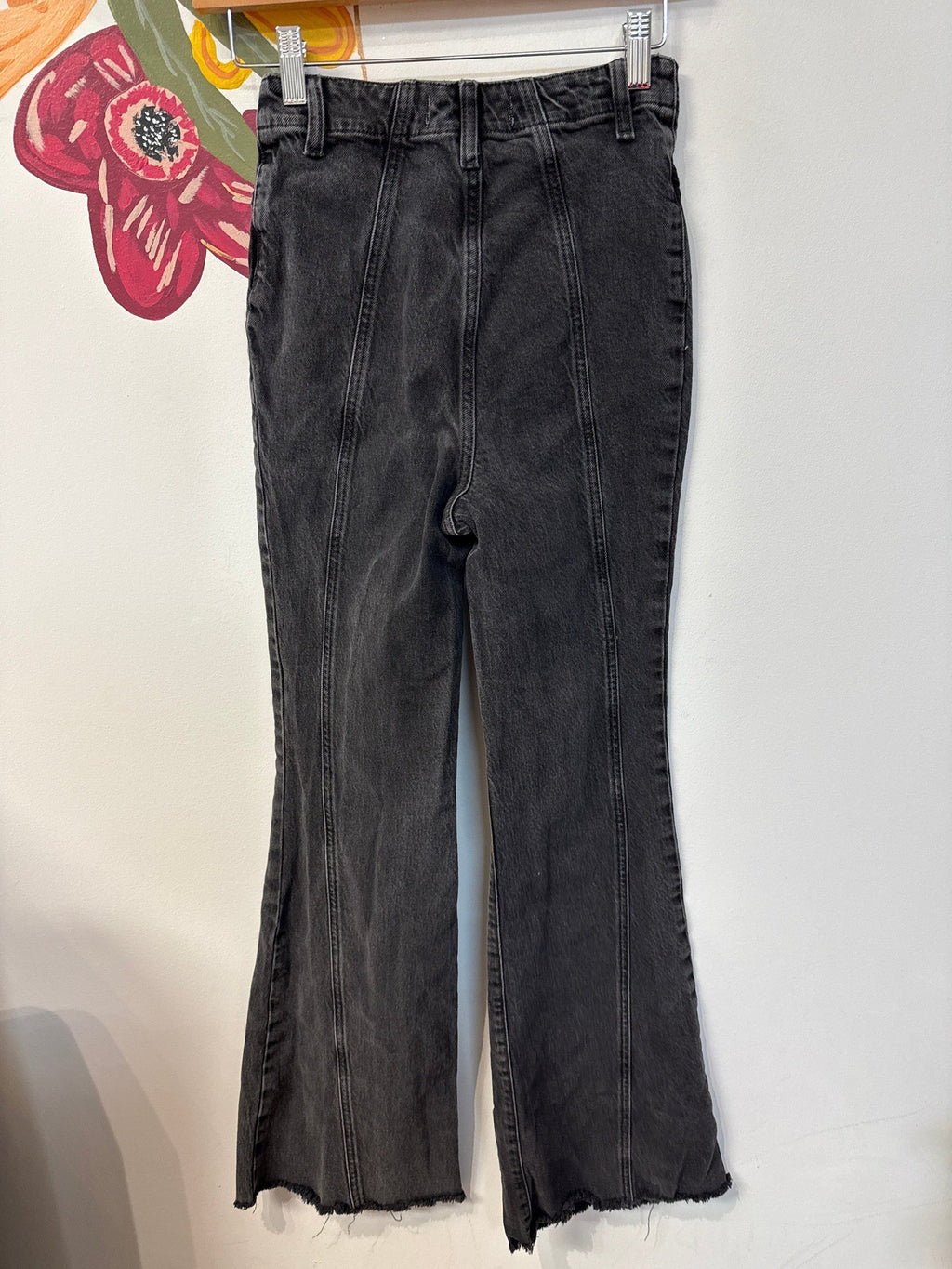 We the Free People Black 30" Inseam Jeans, 25 (0)