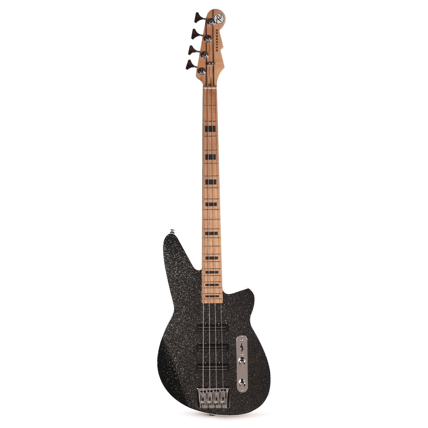 Reverend Triad Bass Guitar Black Sparkle