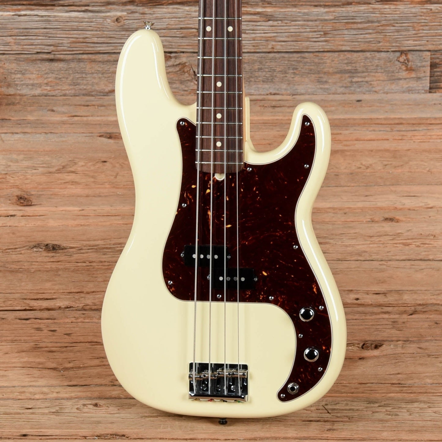 Fender American Standard Precision Bass Olympic White 2013
