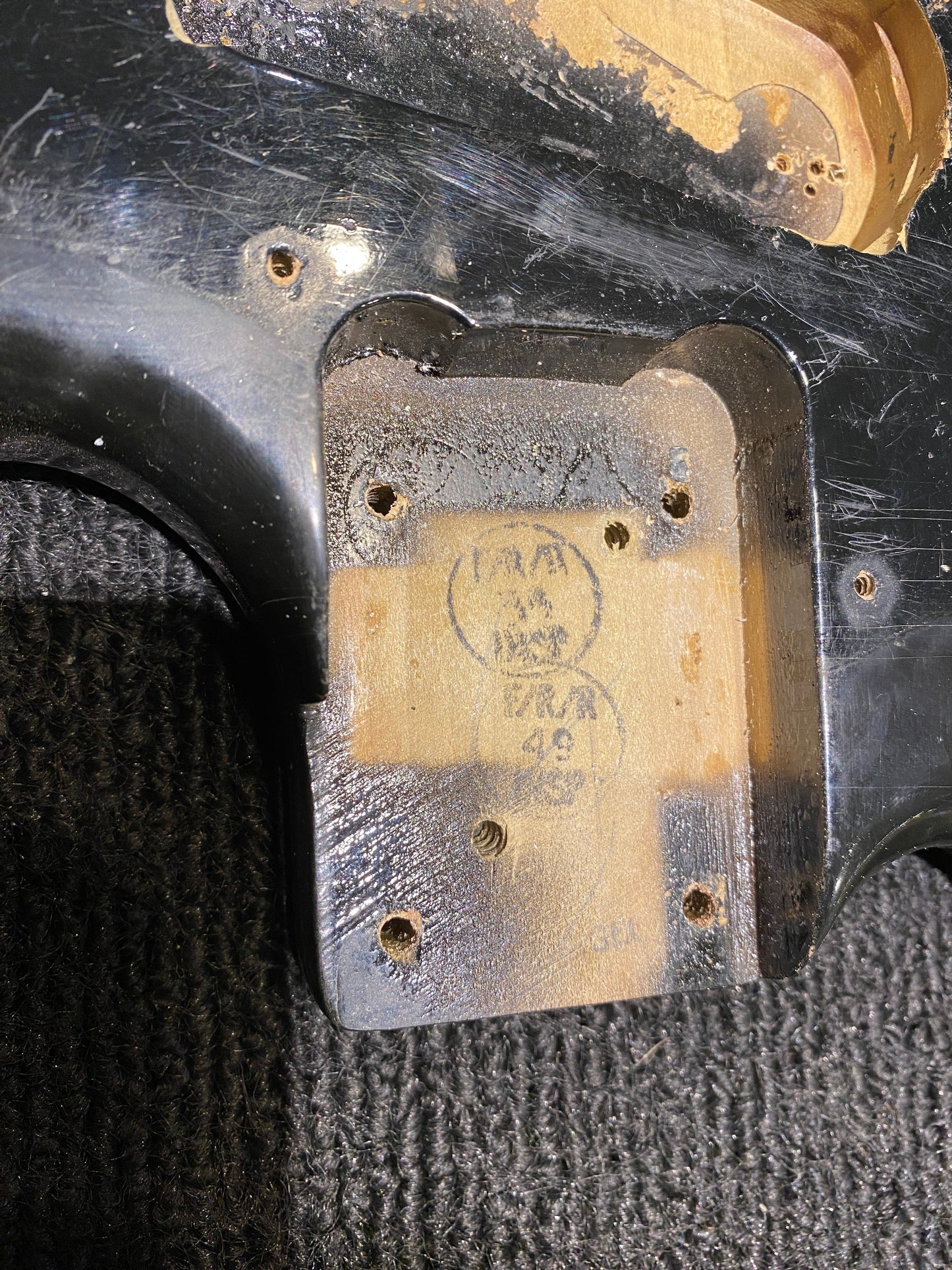 Fender Musicmaster Black 1978