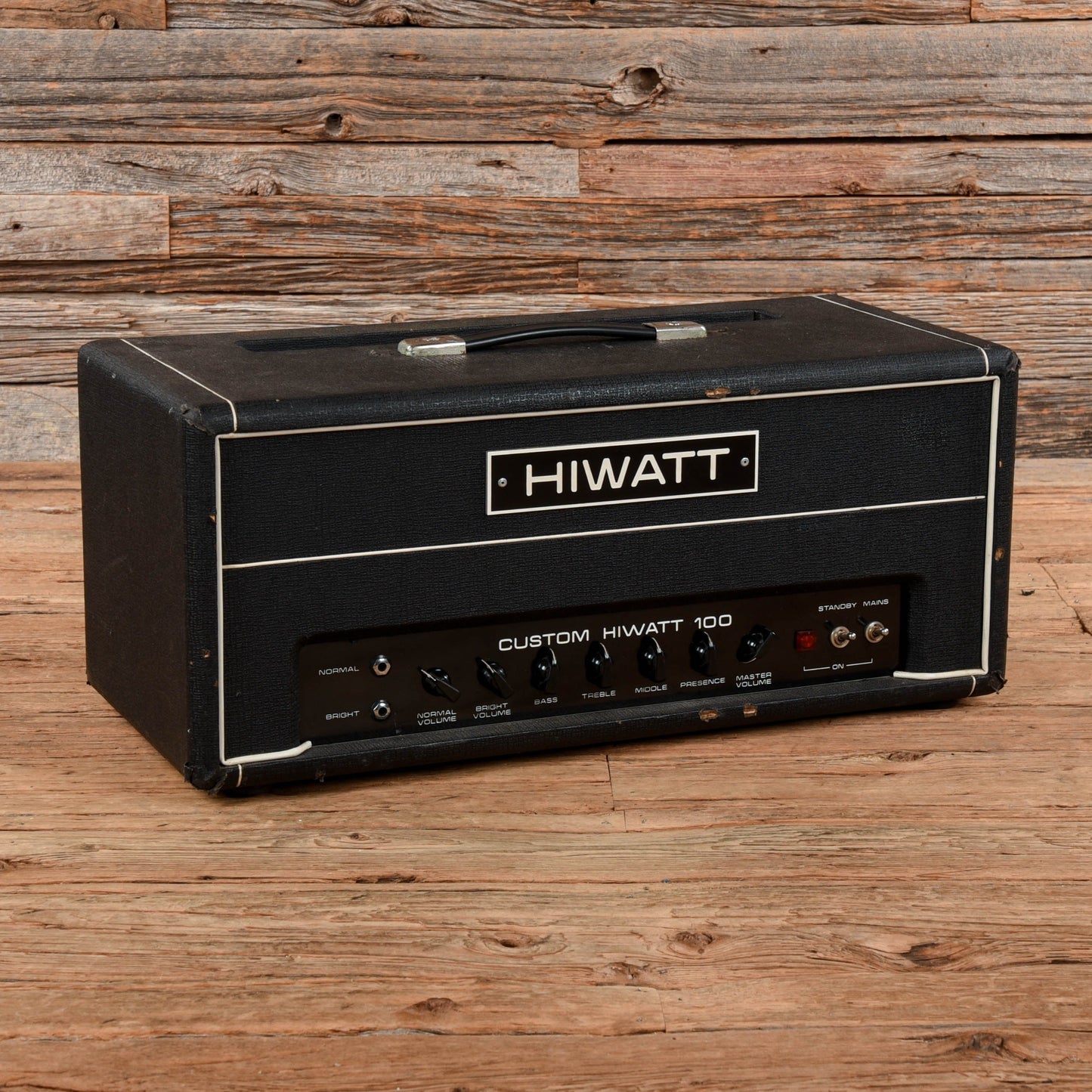 Hiwatt DR103 100-Watt Guitar Amp Head 1982