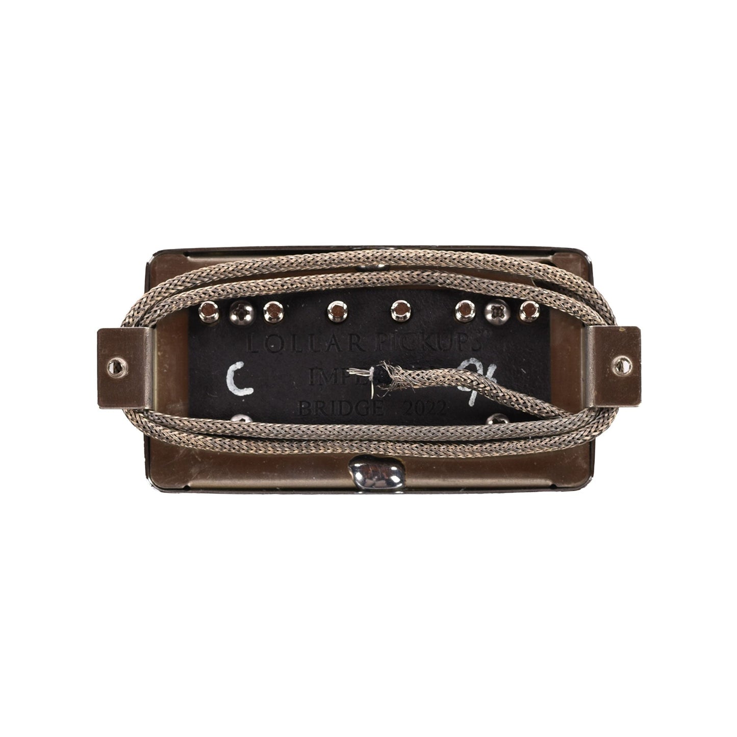 Lollar Imperial Standard Humbucker Bridge Chrome Single Conductor