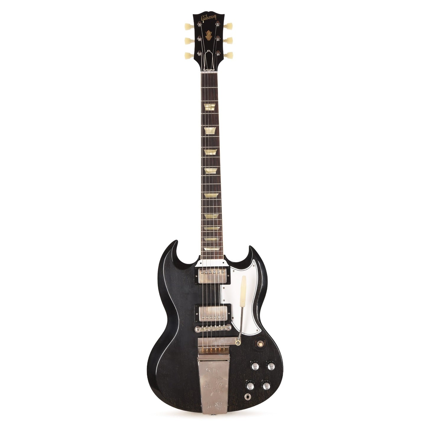 Gibson Custom Shop 1964 SG Standard Silver Fox VOS w/Maestro