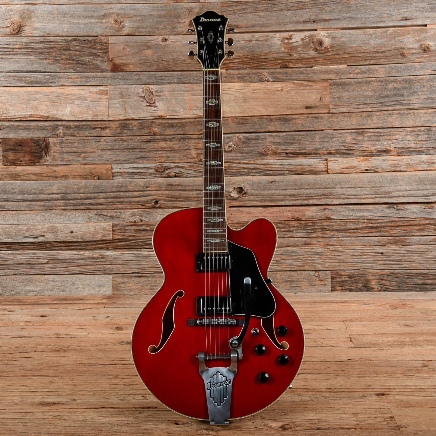 Ibanez AFS75T Artcore Transparent Red 2011