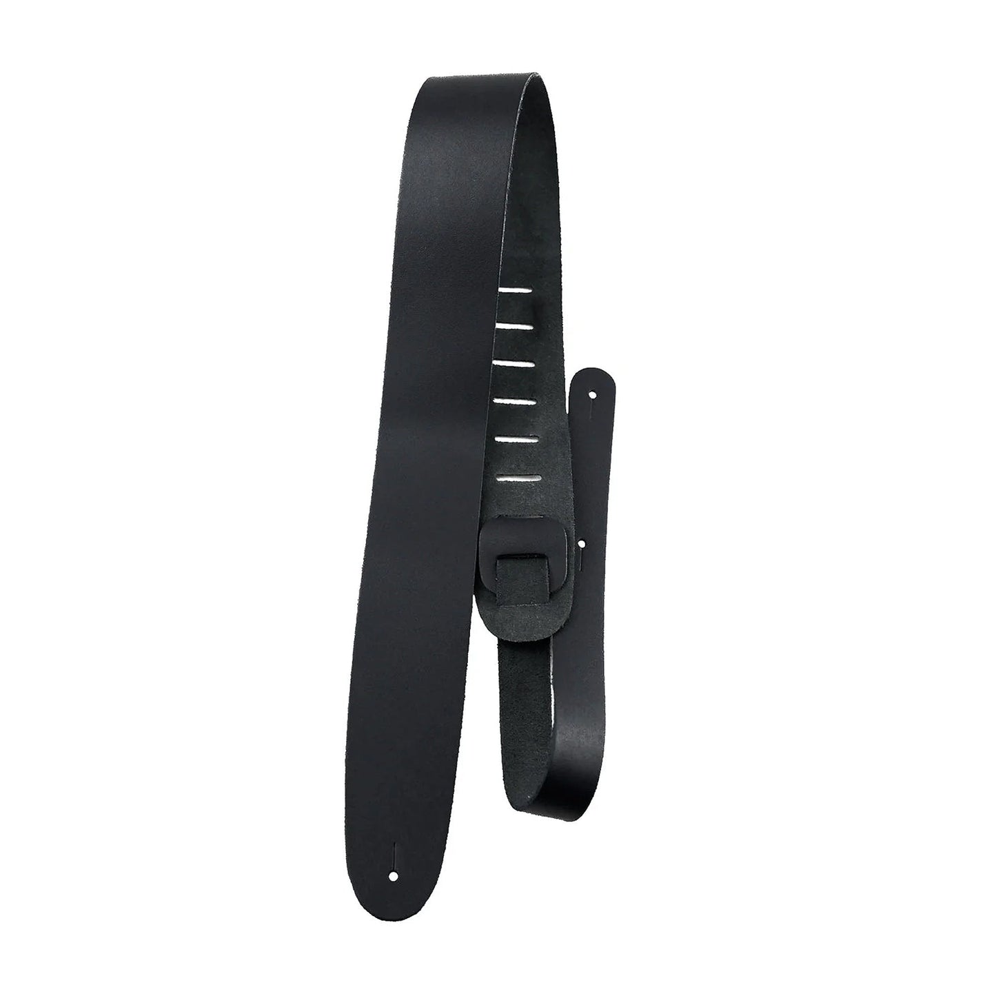 Perri's Basic Leather 2.5" Black Guitar Strap