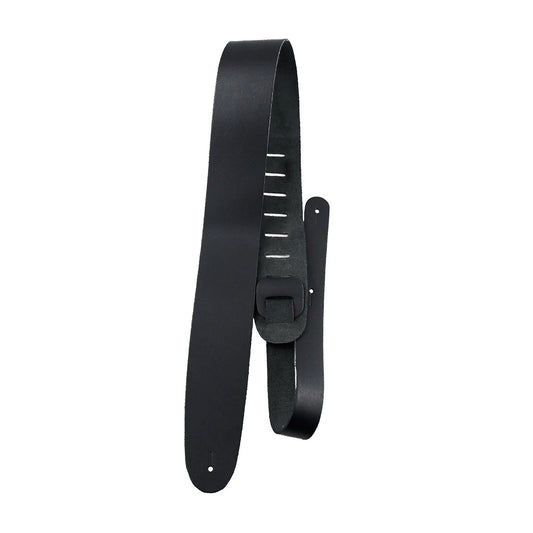 Perri's Basic Leather 2.5" Black Guitar Strap