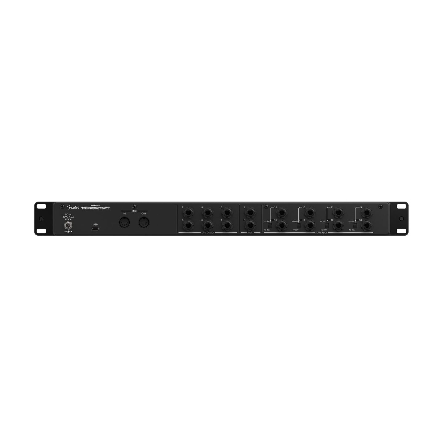 Fender Quantum LT 16 16x8 USB-C Audio Interface
