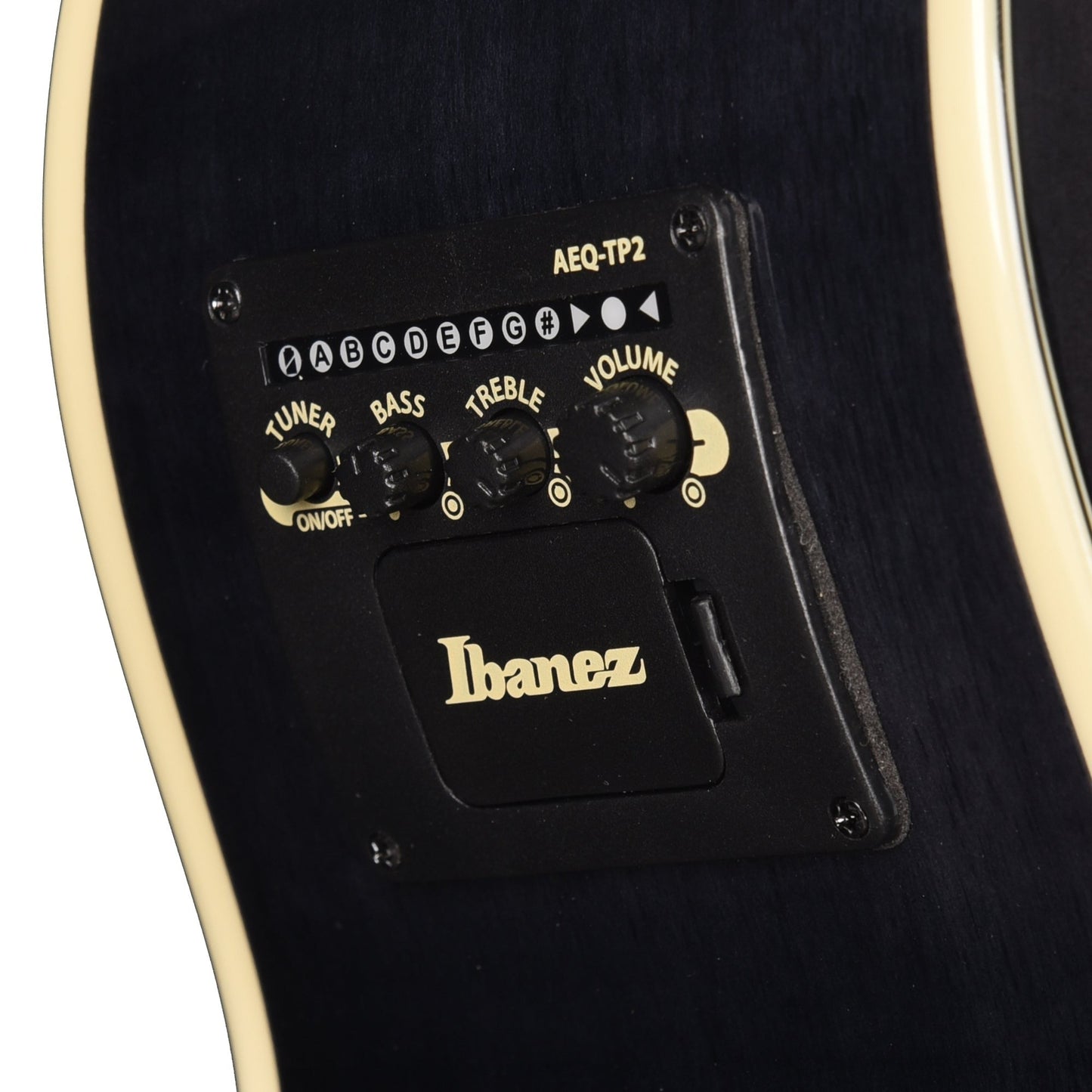 Ibanez AE170TBK AE Acoustic Electric Guitar Transparent Black High Gloss