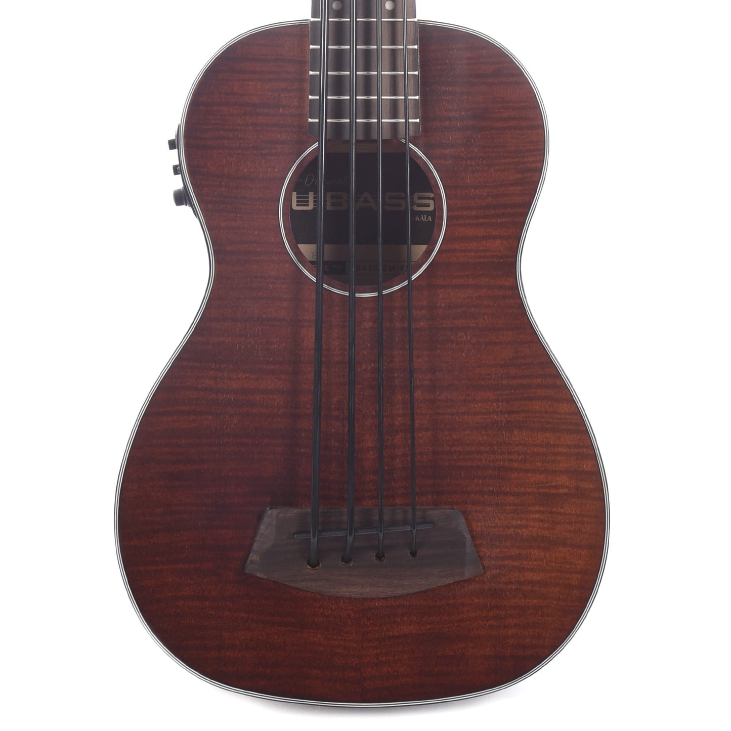 Kala U-Bass Exotic Mahogany Fretted