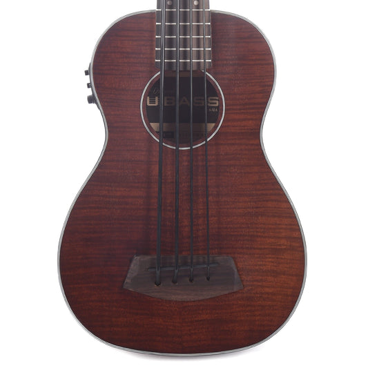 Kala U-Bass Exotic Mahogany Fretted