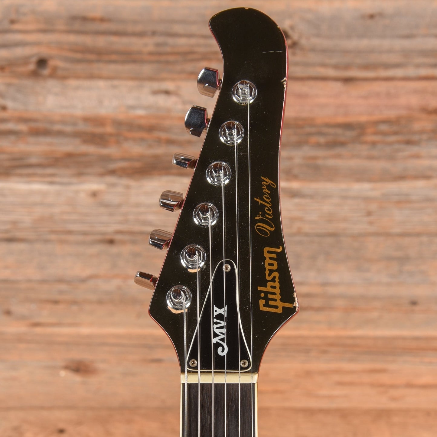 Gibson Victory MVX Candy Apple Red 1982