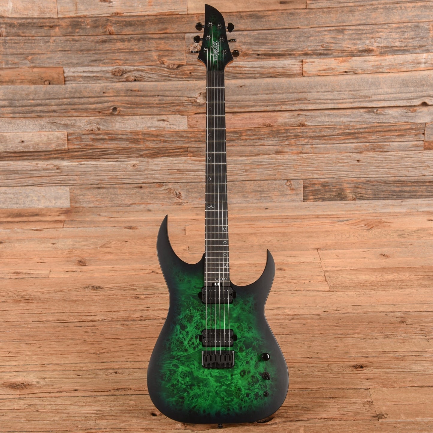 Schecter KM-6 Mk-III Keith Merrow Green Burst 2019