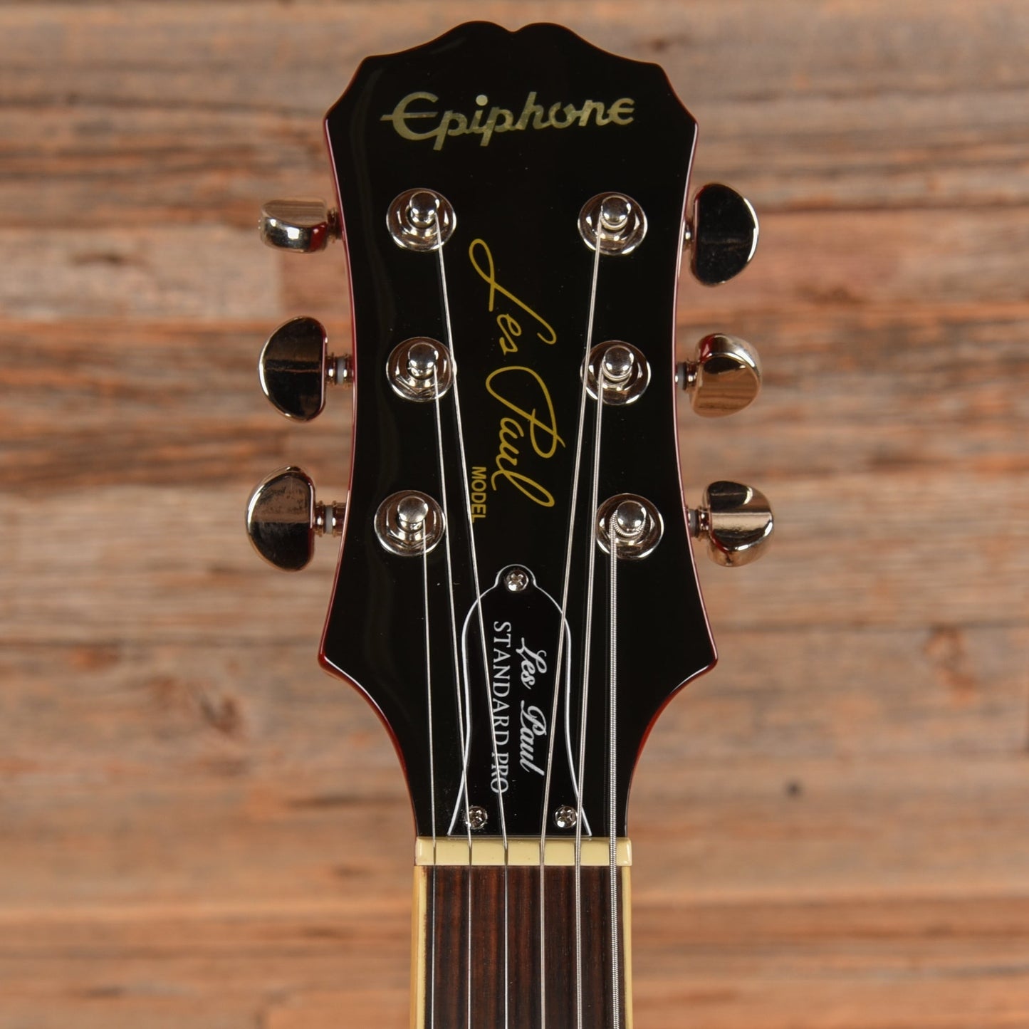 Epiphone Les Paul Standard Plus Top Pro Cherry Sunburst 2014 LEFTY