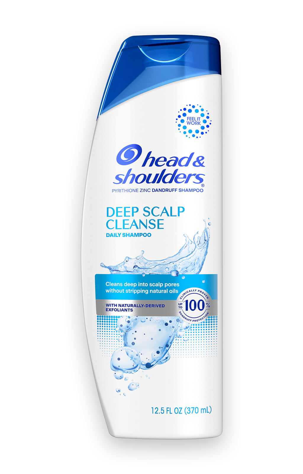 Deep Scalp Cleanse Anti-Dandruff Shampoo for Daily Use, Paraben Free