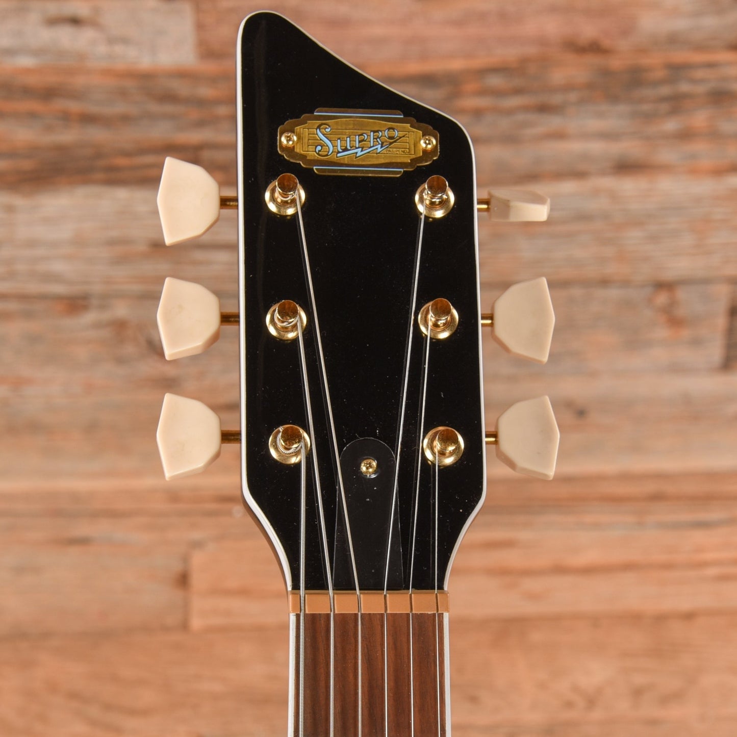 Supro 1275JB Tri Tone Jet Black 2018