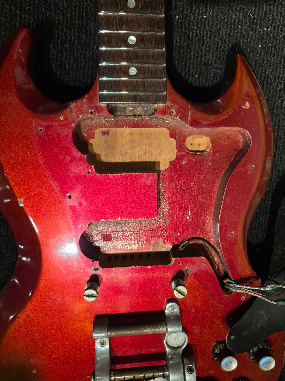 Gibson Melody Maker Sparkling Burgundy 1968