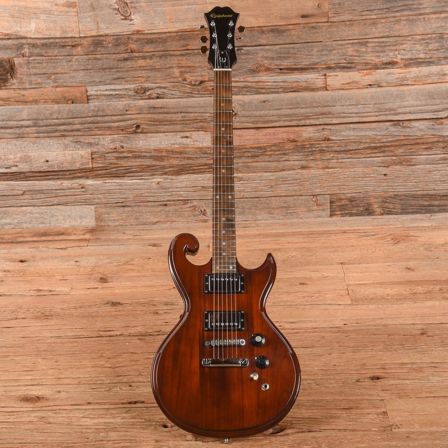 Epiphone SC-450 Scroll Natural 1970s