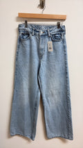 H&M 30" Inseam Wide Leg Jeans, 4