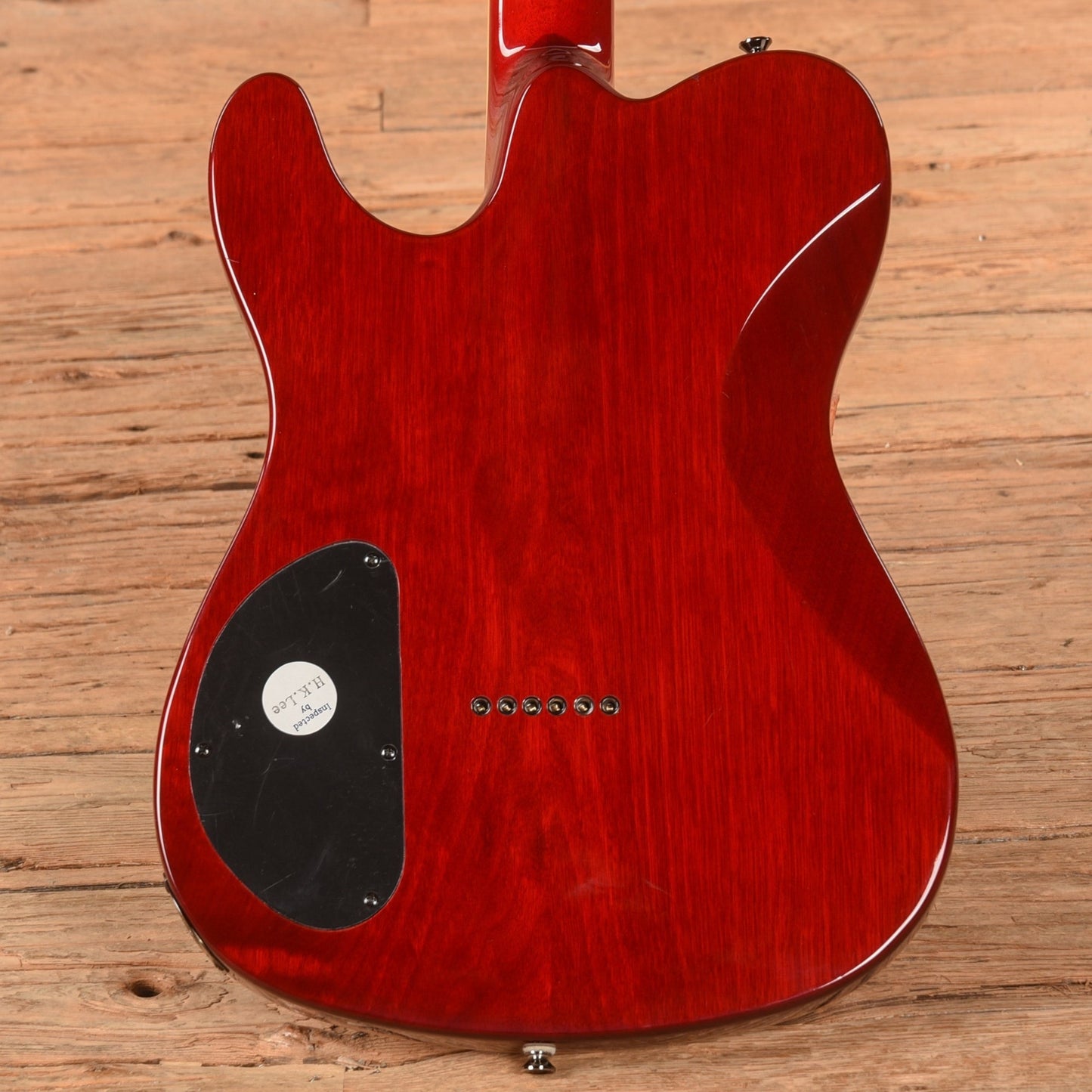 Fender Telecaster FMT HH Crimson Red Transparent