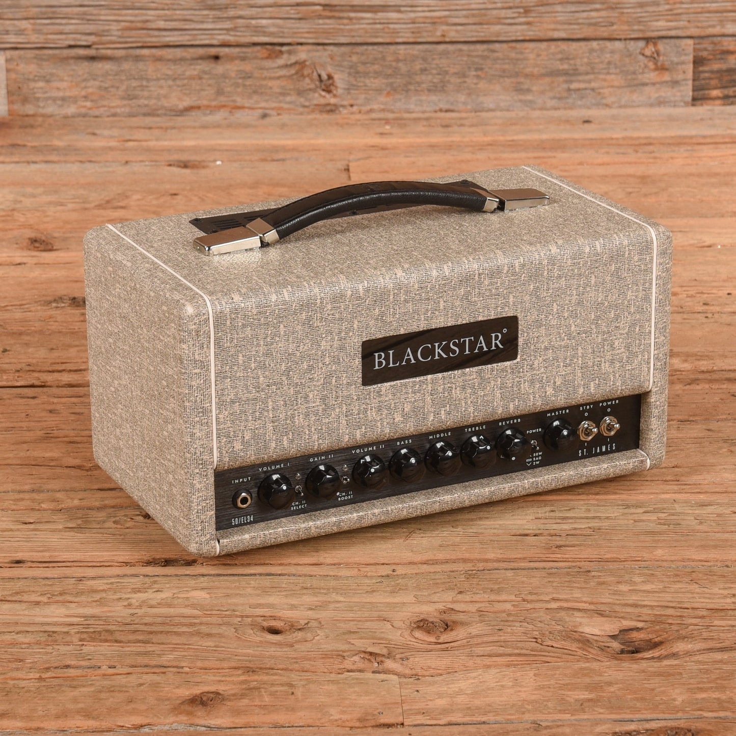 Blackstar St. James EL34 2-Channel 50-Watt Guitar Amp Head