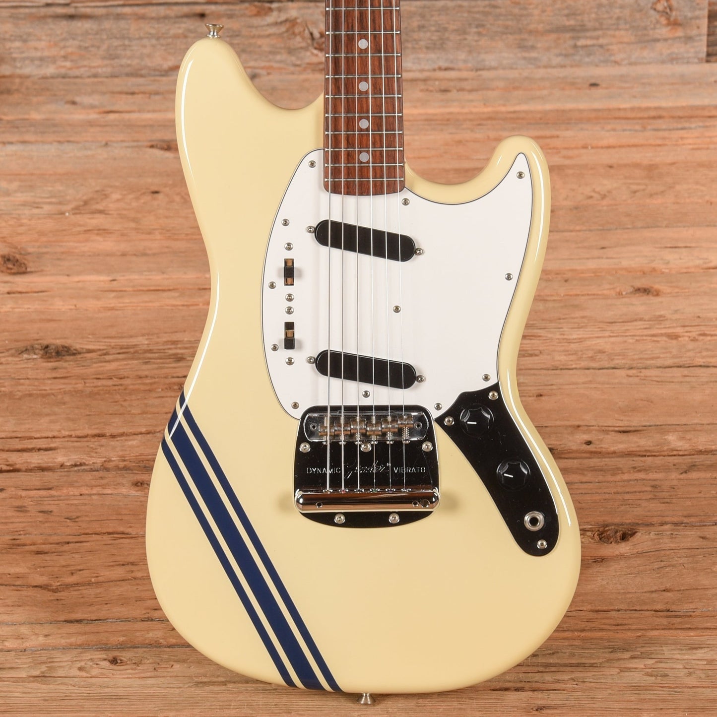 Fender MG-73 Mustang Olympic White 2008