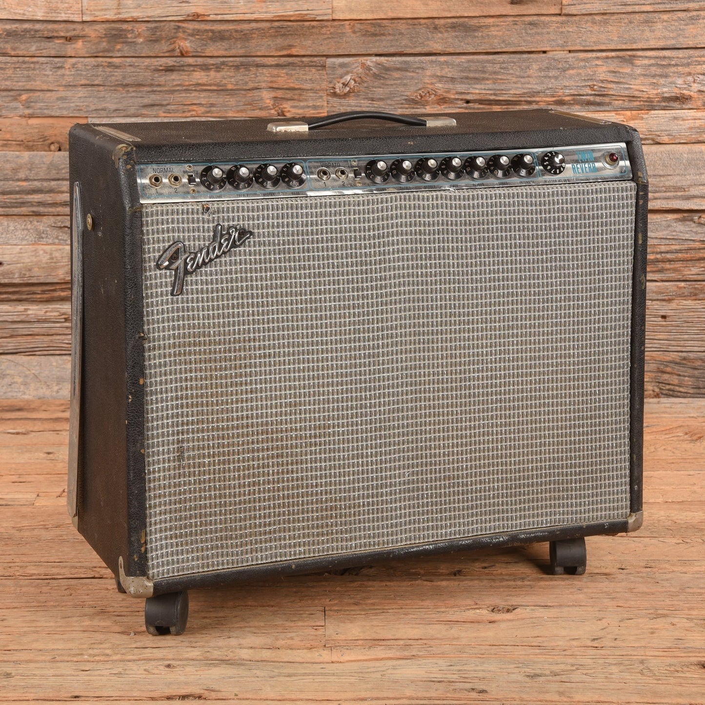 Fender Twin Reverb 2-Channel 100-Watt 2x12" Guitar Combo Amp 1974