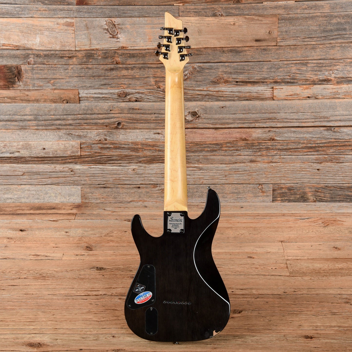 Schecter Diamond Series Damien Elite Trans-Black 2011