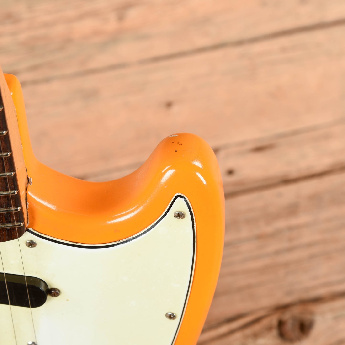 Fender Mustang Competition Orange Refin 1968