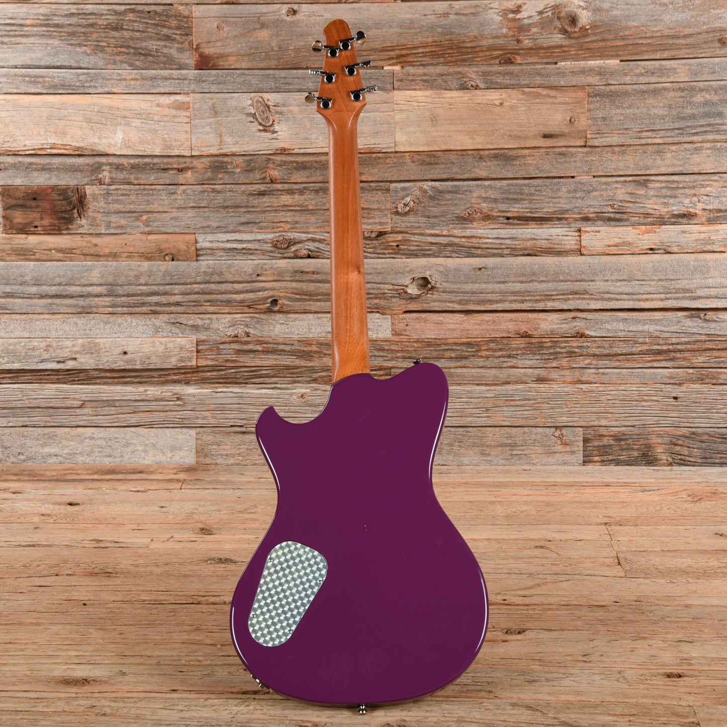 Powers Electric A-Type Two-Tone Aubergine Top & Ruby Star Back/Sides w/PF42 Pickups