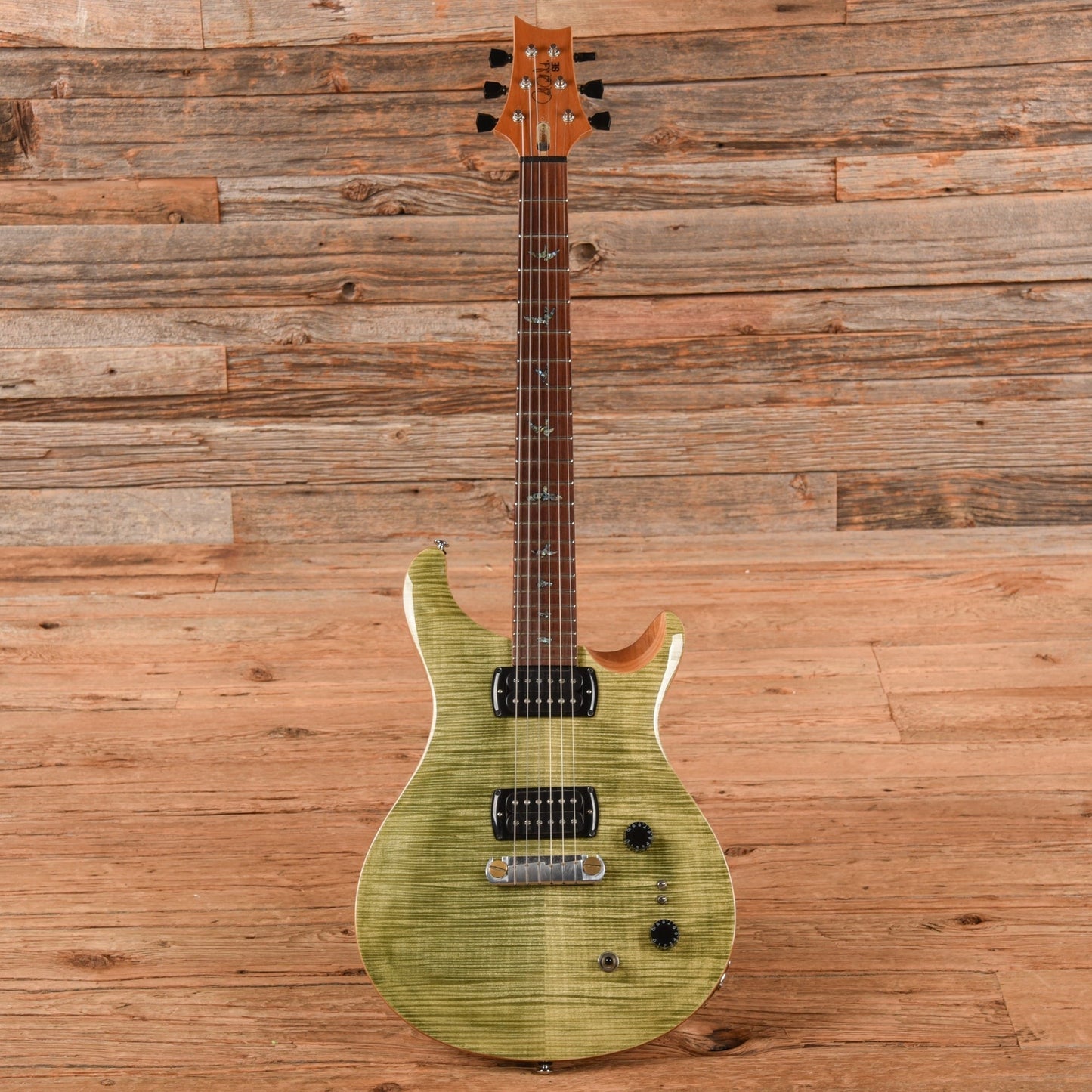 PRS SE Paul's Guitar Trampas Green 2019