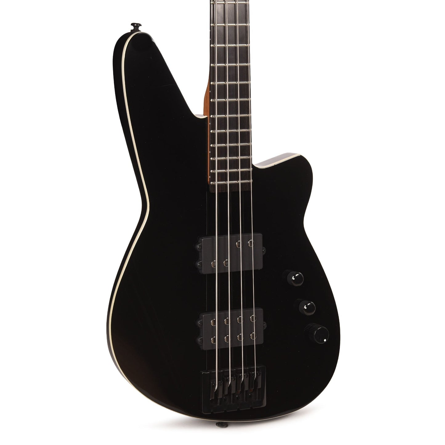 Reverend Mercalli 4 Bass Guitar Blackout