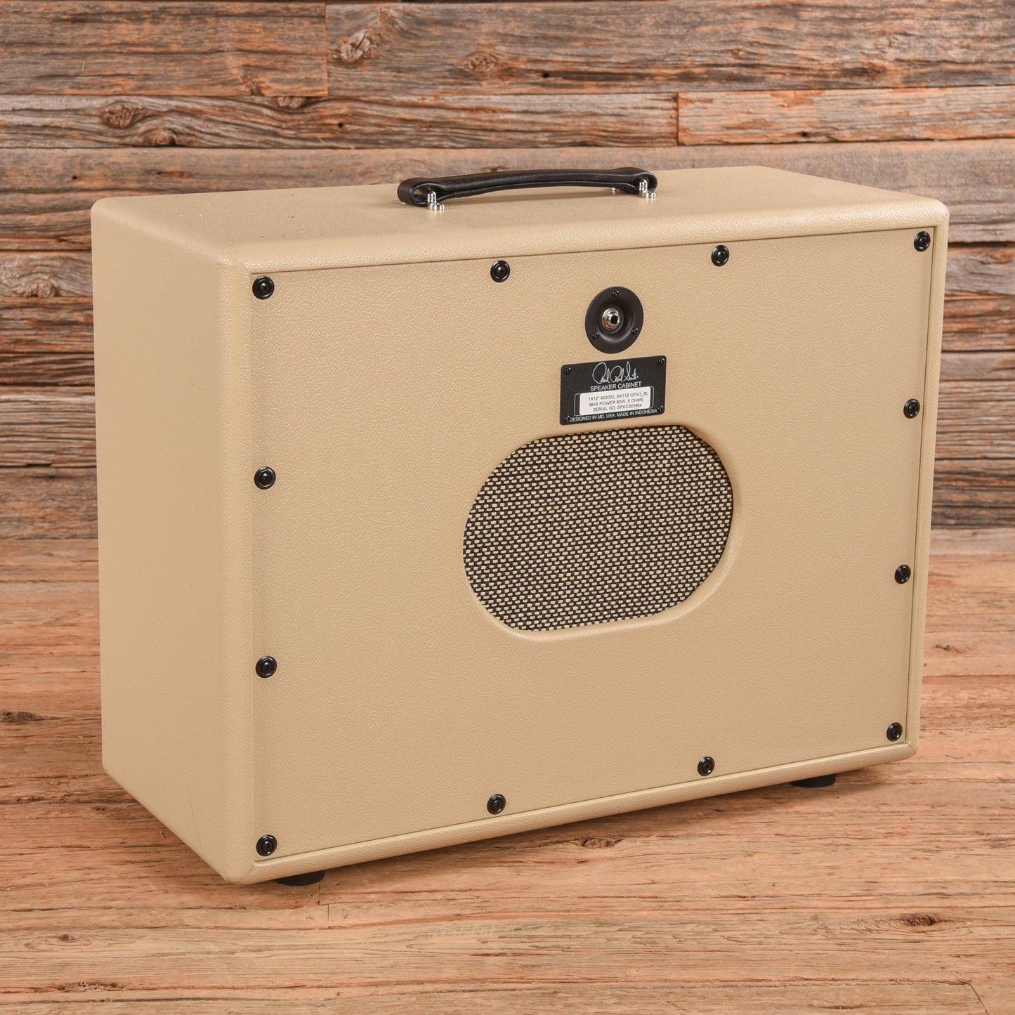 PRS DGT David Grissom Signature 60-Watt 1x12" Guitar Speaker Cabinet Blonde