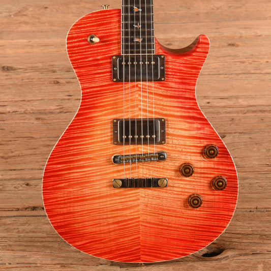 PRS Private Stock #9438 McCarty 594 Singlecut w/Brazilian Rosewood Neck Blood Orange Glow