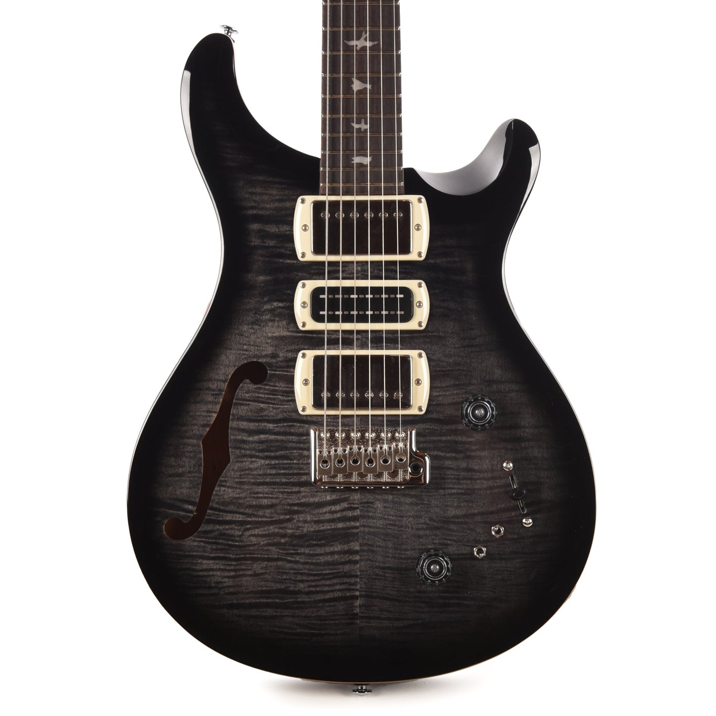 PRS SE Special Semi-Hollow Charcoal Burst