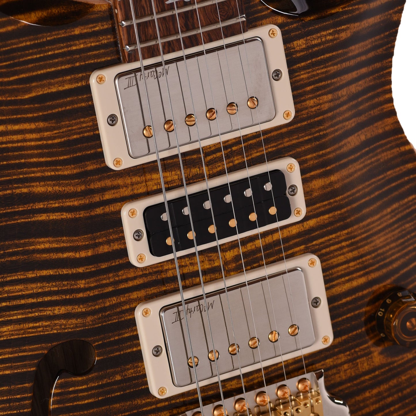 PRS 40th Anniversary Limited Edition Special Semi-Hollow Yellow Tiger