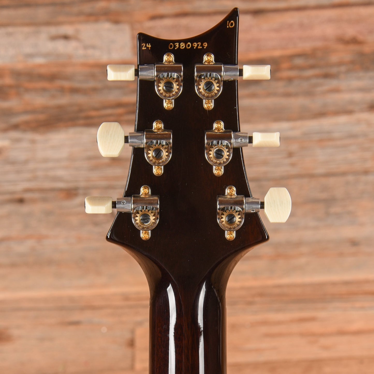 PRS DGT David Grissom Tremolo Signature 10-Top Black Gold Warp Burst 2024