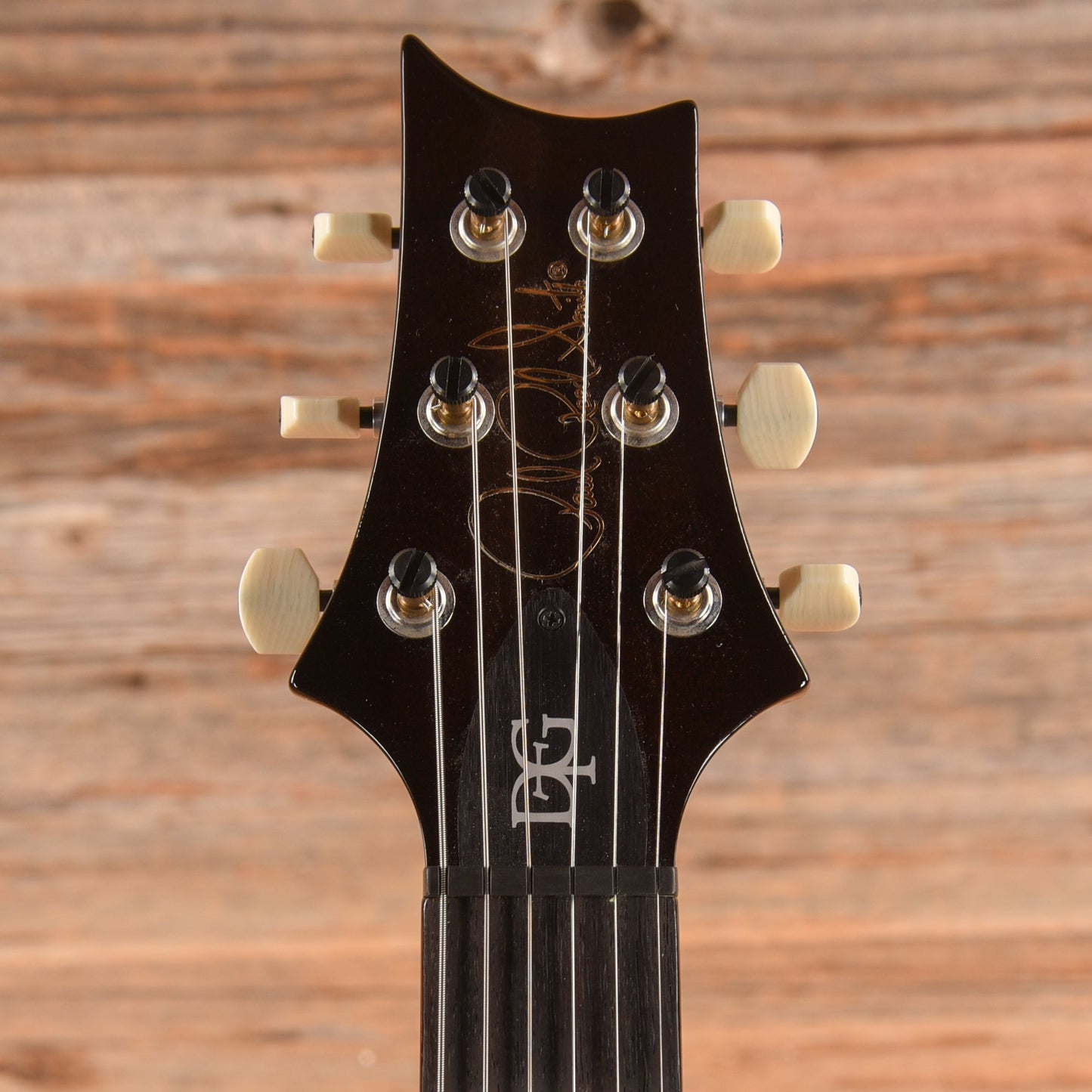 PRS DGT David Grissom Tremolo Signature 10-Top Black Gold Warp Burst 2024