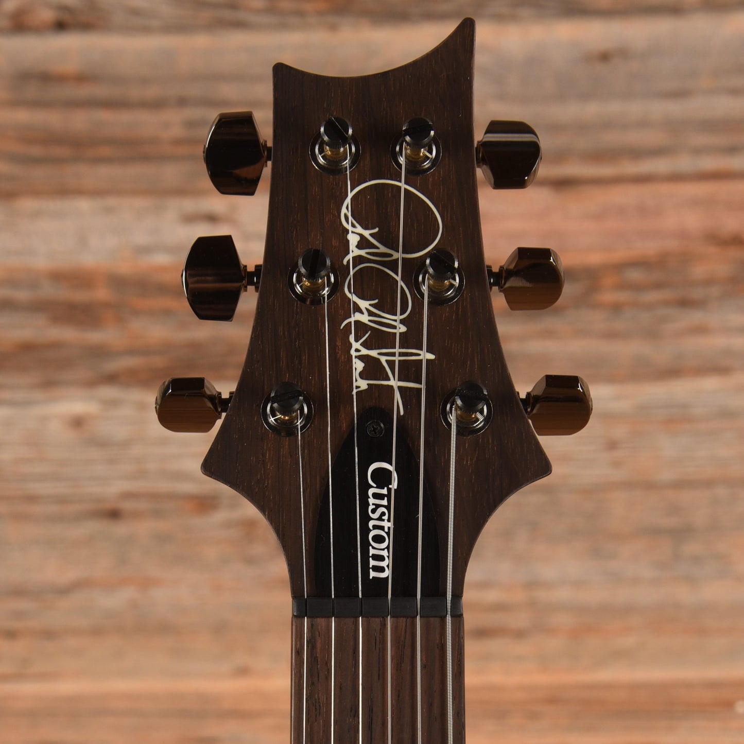 PRS Wood Library Custom 24 10-Top Satin w/Brazilian Rosewood Fretboard Purple Burst 2023 LEFTY