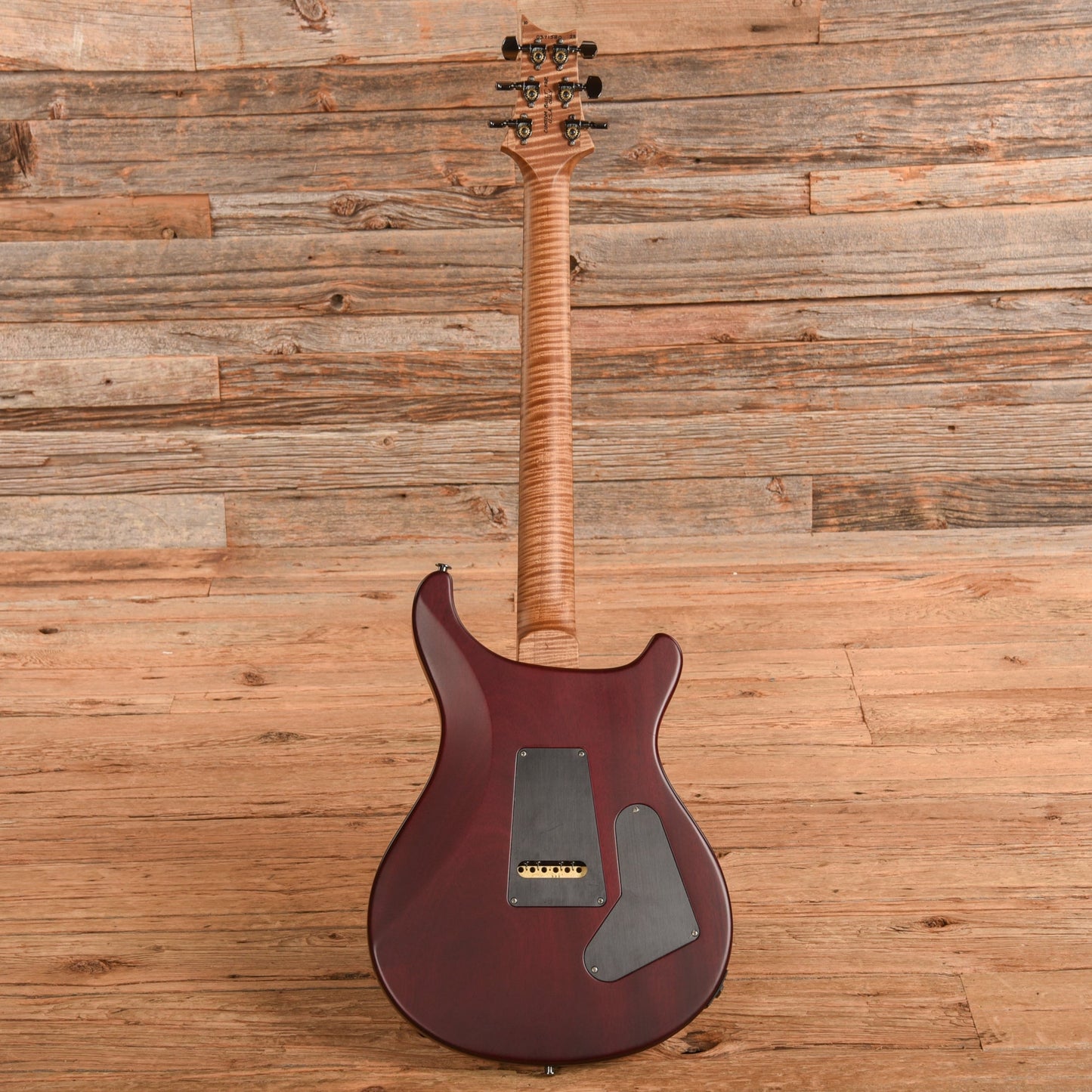 PRS Wood Library Custom 24 10-Top Satin w/Brazilian Rosewood Fretboard Purple Burst 2023 LEFTY