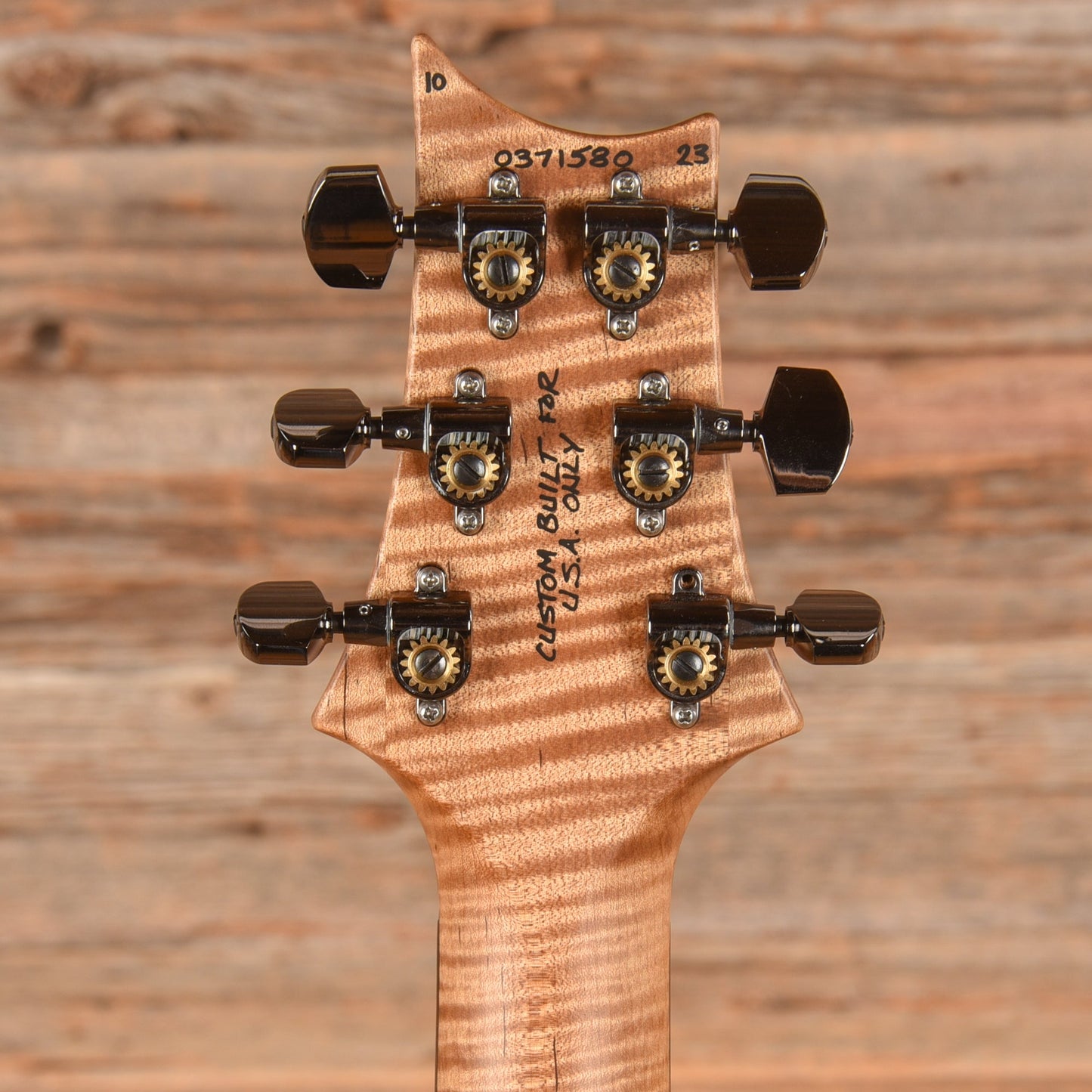 PRS Wood Library Custom 24 10-Top Satin w/Brazilian Rosewood Fretboard Purple Burst 2023 LEFTY