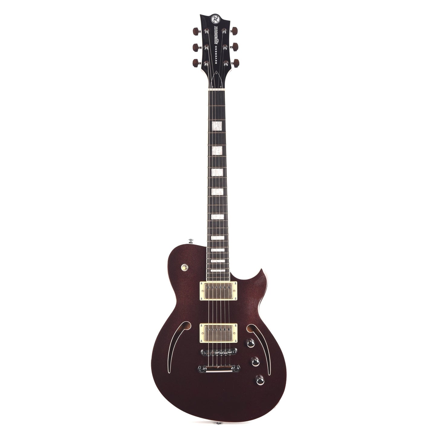 Reverend Roundhouse Air HH Electric Guitar Metallic Bordeaux