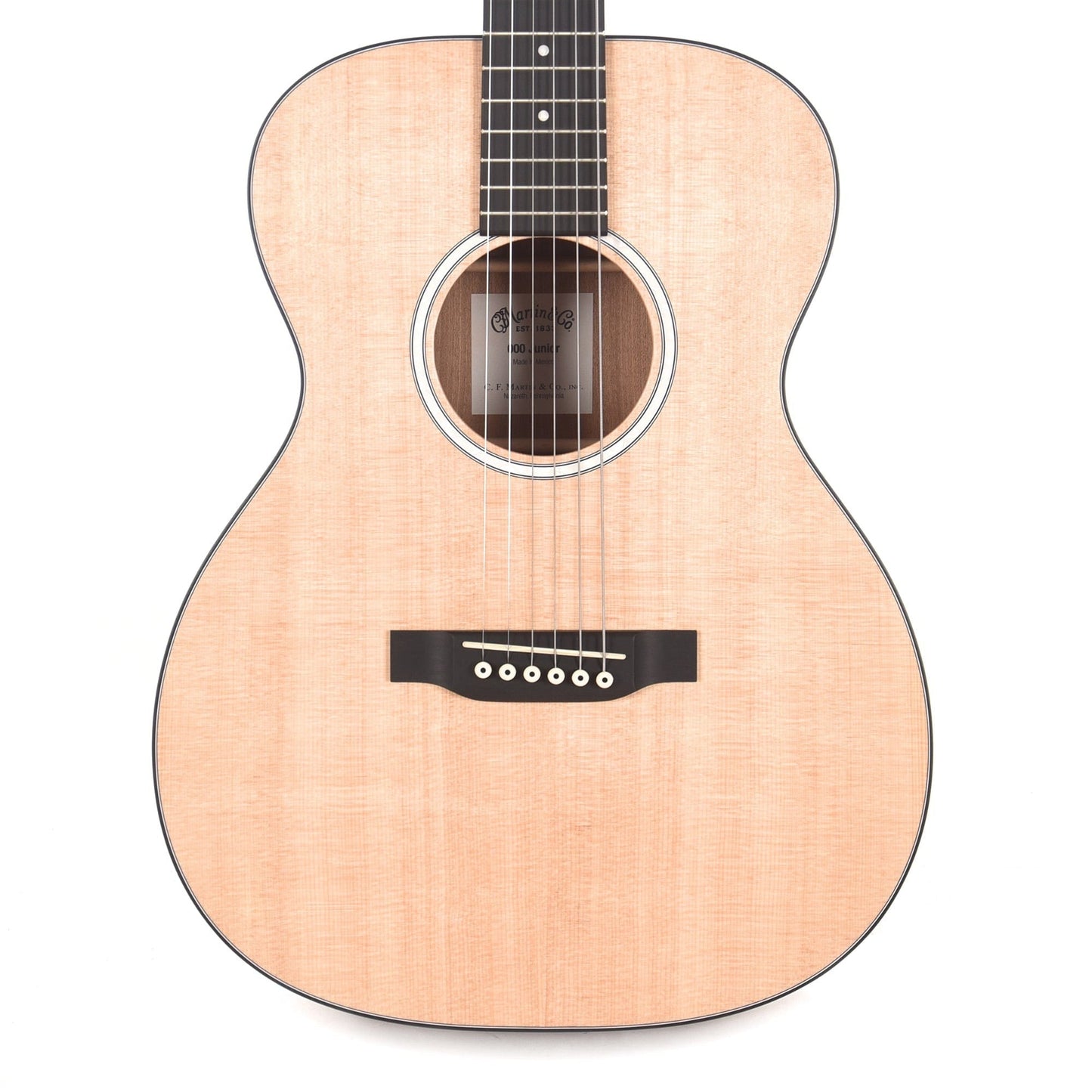 Martin 000 Jr-10L Satin Sitka/Sapele LEFTY