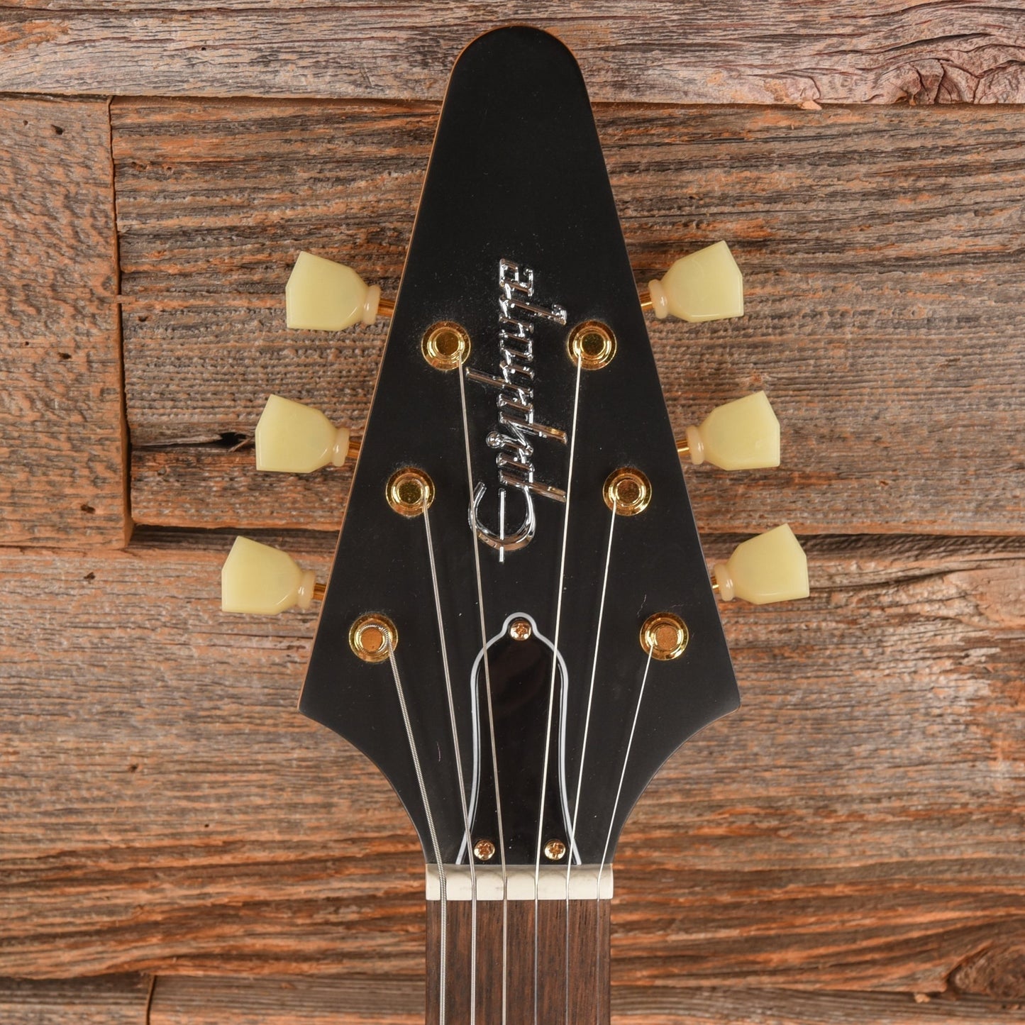 Epiphone Inspired by Gibson Custom '58 Flying V Aged Natural 2023